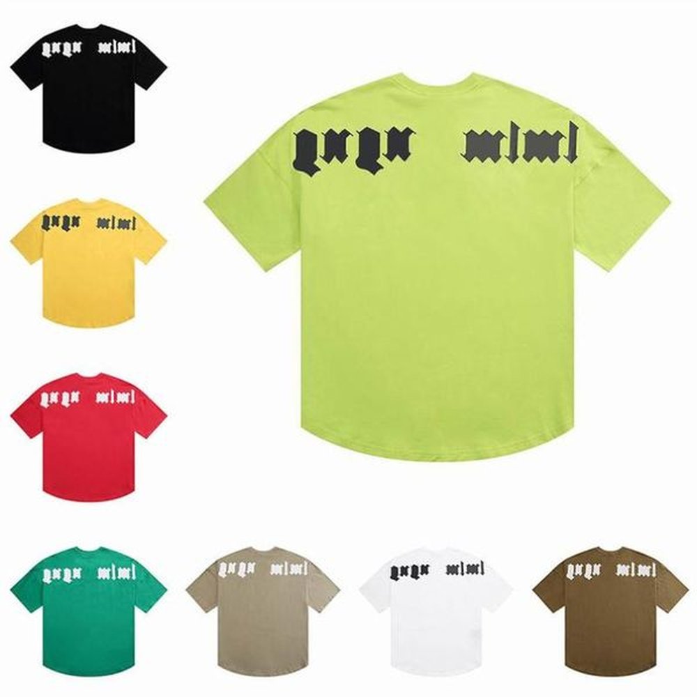 Men's T Shirts Tshirts Summer Mens Womens Designers T Shirts Loose Palms Tees Fashion Brands Top Man S Casual Shirt Luxurys Clothing Sh