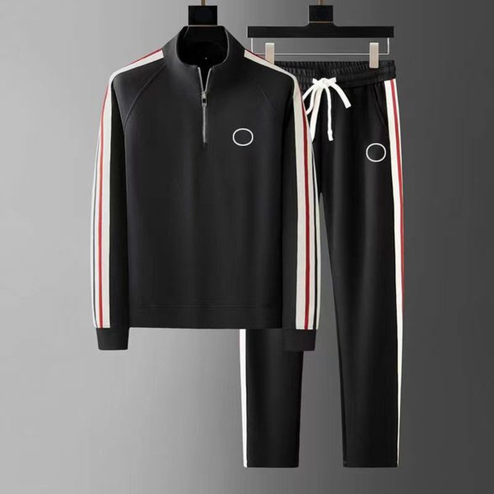 Mens Tracksuit Two Pieces Sets Jackets Hoodie Pants With Letters Fashion Style Spring Autumn Outwear Sports Set Tracksuits Jacket Tops Suits