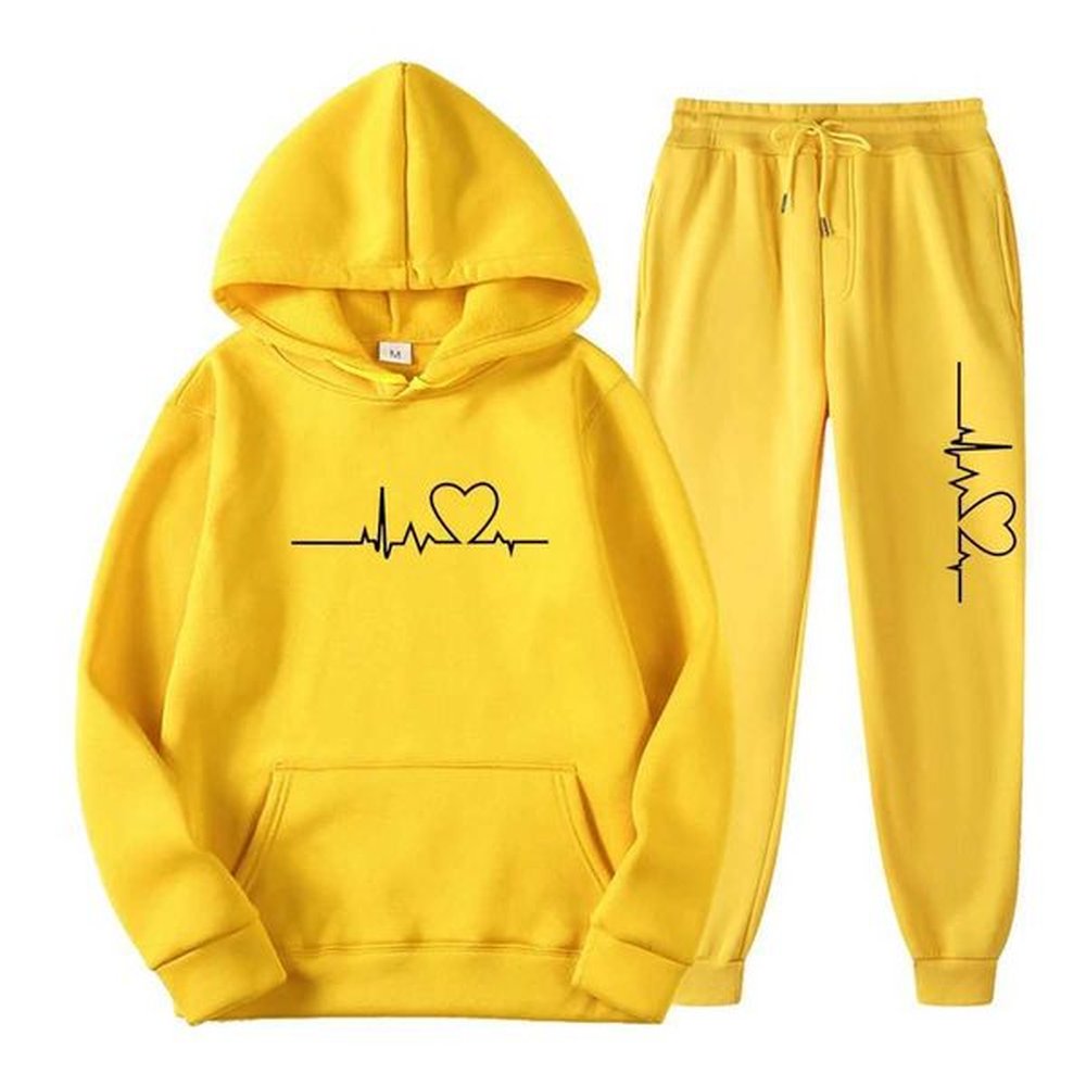 Men's Tracksuits 2024 autumn and winter fashion brand mens new mens hooded sweatshirt+sports pants two-piece hooded casual suit mens cl