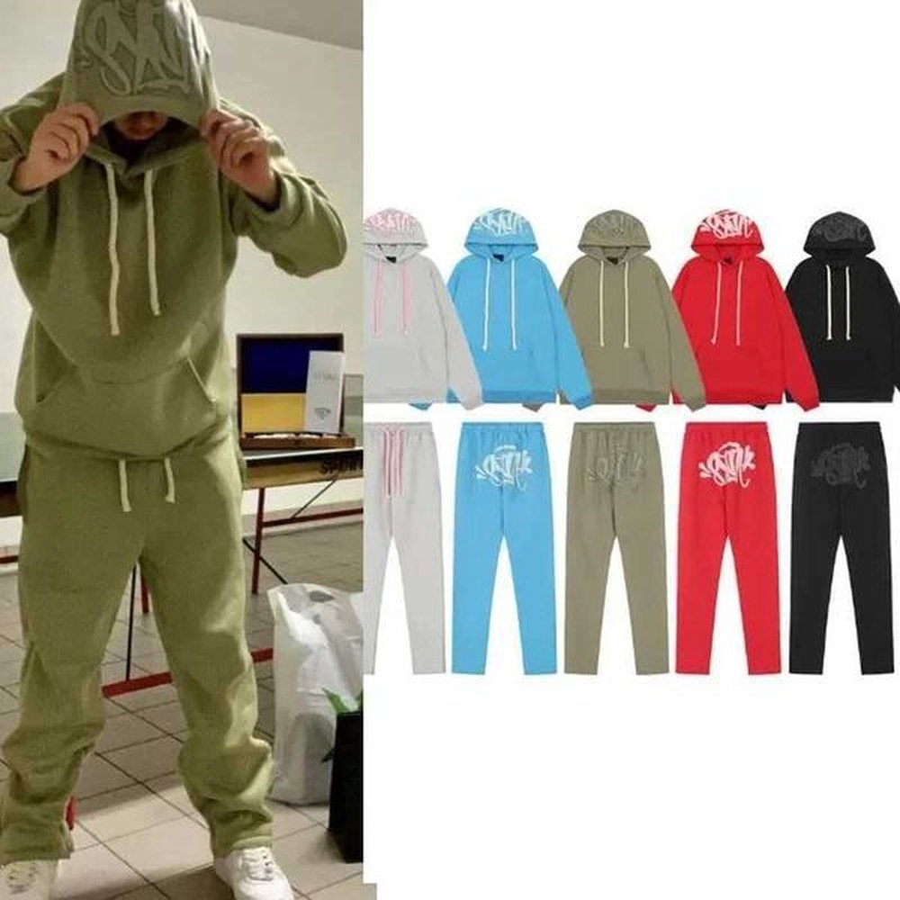 Men's Tracksuits Brand Quality Cotton Casual Tracksuit Y2K Harajuku High Street Men Women Hoodies Pants Hip Hop Sportswear Tops Sports