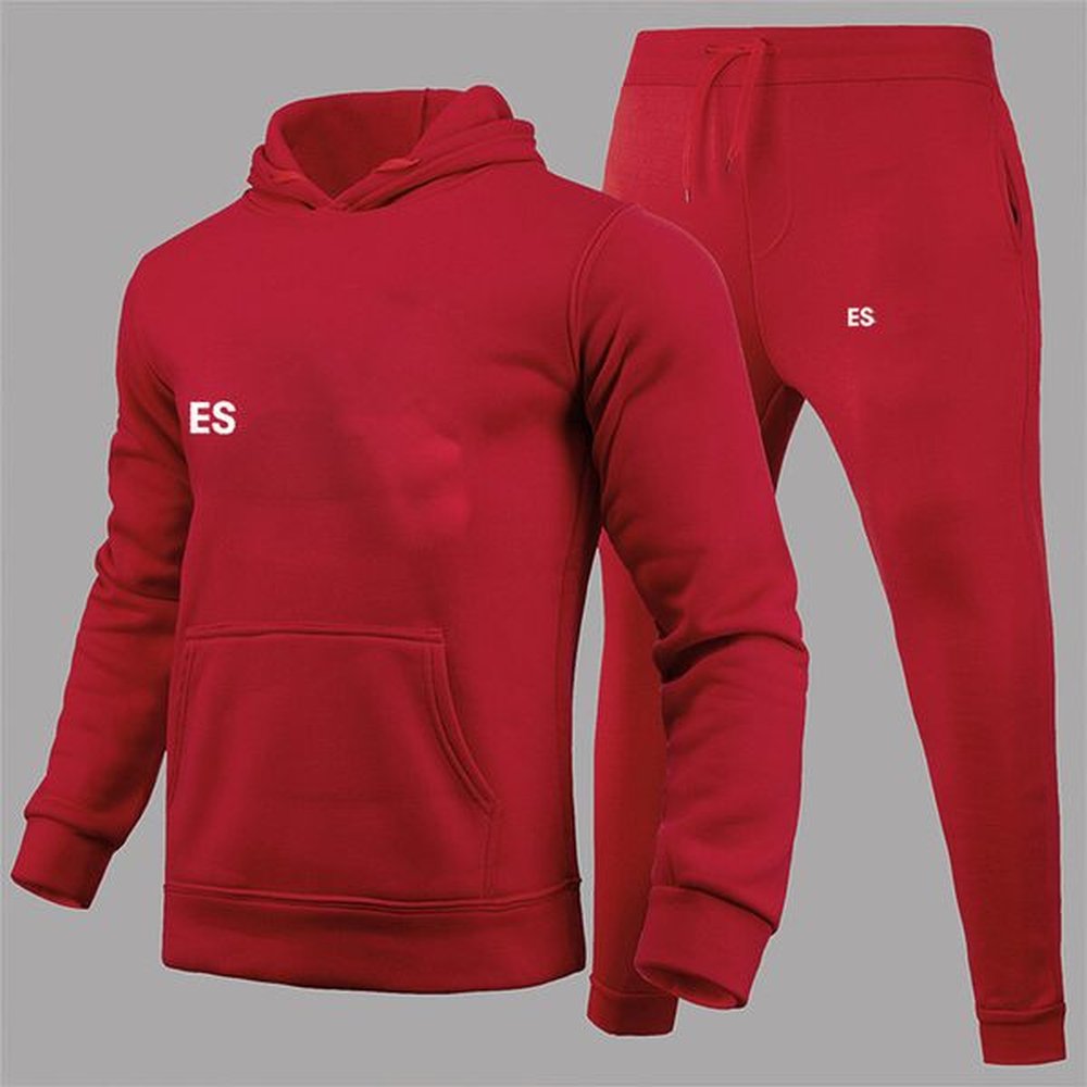 Mens Tracksuits Casual Hoodies Two Piece Set 2025 Spring And Autumn Sweater Pants Outfits Plus Size 3xl