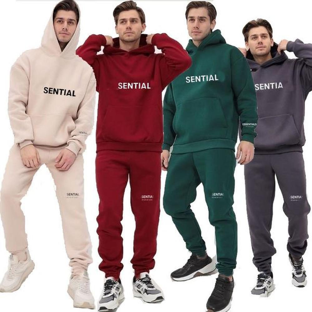 Men's Tracksuits Designer Track Sweat hoody Suit Letter Print hoodie casual Pollover Wool pure cotton Sports suit set for men and women