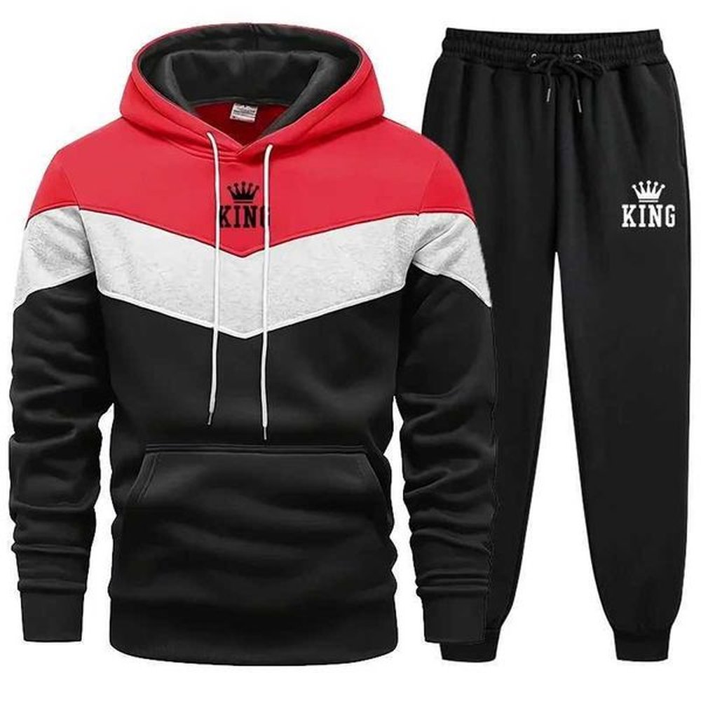 Men's Tracksuits 2024 New Printed Mens Sportswear Fashion Mens/Womens Sports Hoodie+Trouthers Two Piece Mens Casual Wear H241224 XG6Q O