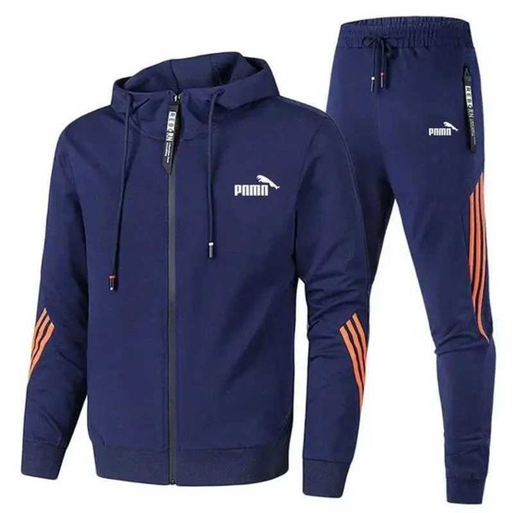 Men's Tracksuits 2025 Spring and Autumn Mens Sports Suit Thin Hooded Sweater Casual Running Sportswear Two-piece Se men clothes tracksu