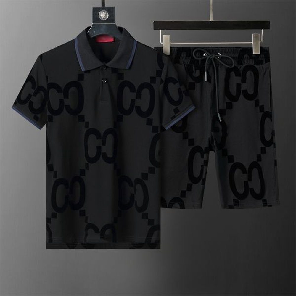 2024 Men's Tracksuits t shirt sets Luxury Designers Embroidered letter fashion sportswear suit men clothes summer running wear T-shirt