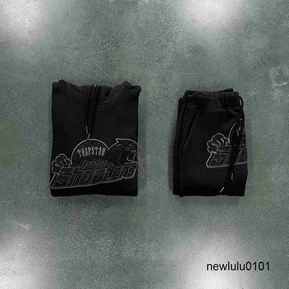 2024 Mens Tracksuits Top Version London shooter Tracksuit Towel printing Hoodie Womens Set 1126ess