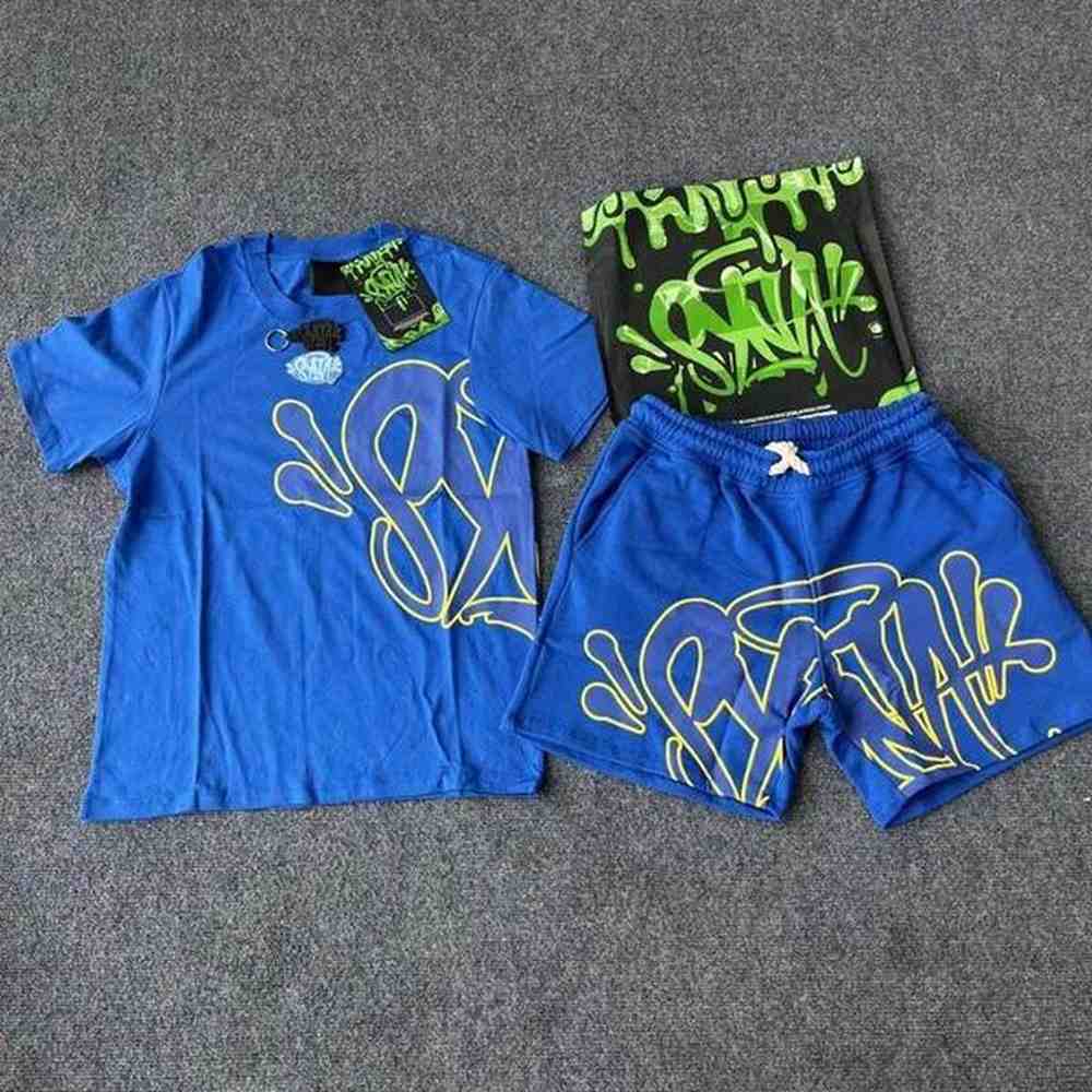 Men's Tracksuits Womens Clothing Mens T-shirt Top Trunks Central Shorts Y2k Cotton Casual Summer Fashion H250102 6TH4