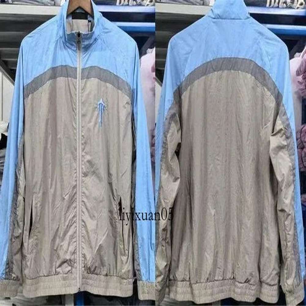 Men's Trapsters Autumn Winter Trendy Trap Tracksuit Embroidery Logo Zipper Trench Coat Men Women High Quality Casual Star Jacket Trap S