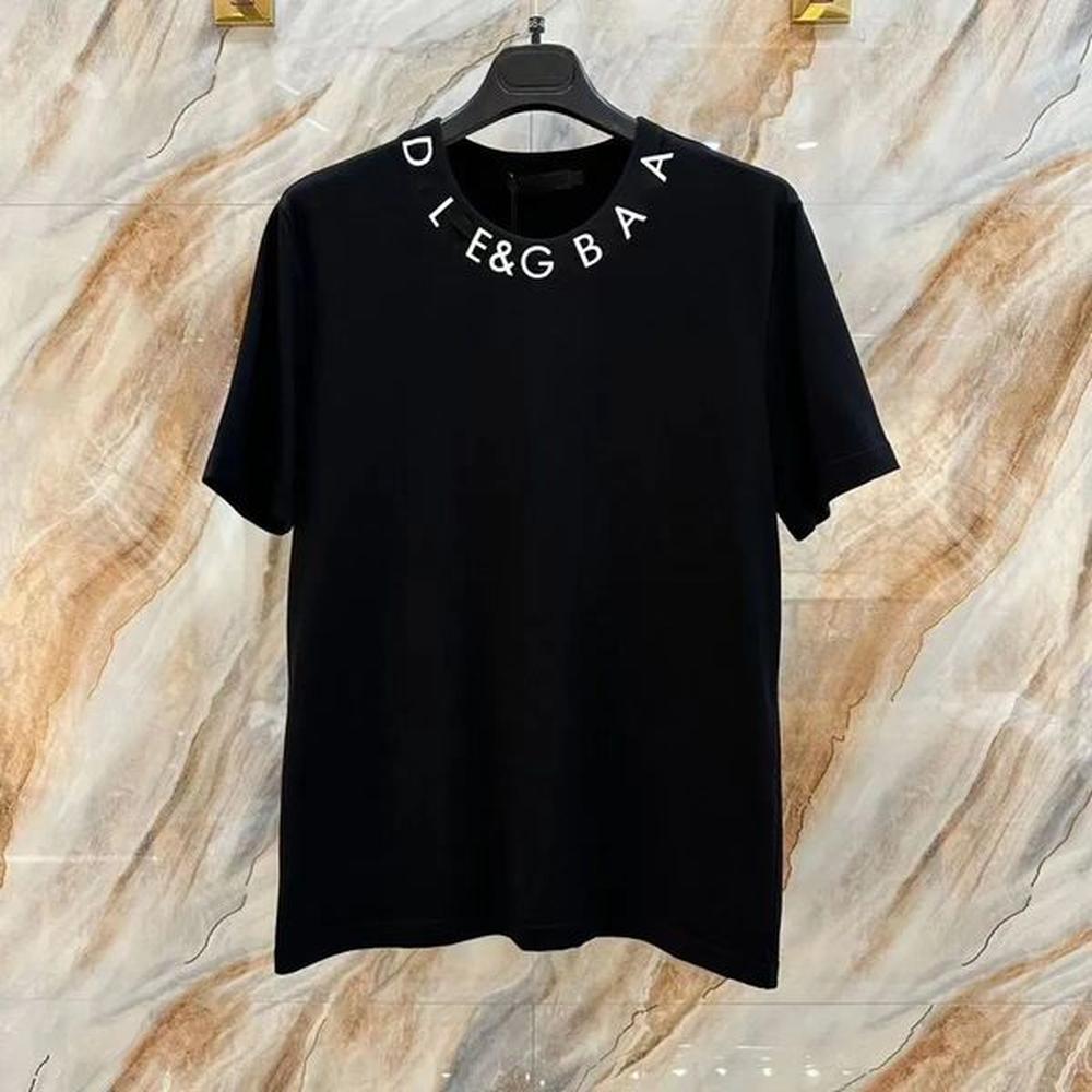Men's T-shirt designer from Paris menswear designer casual neckline letter three-dimensional printed short sleeve best-selling luxury h