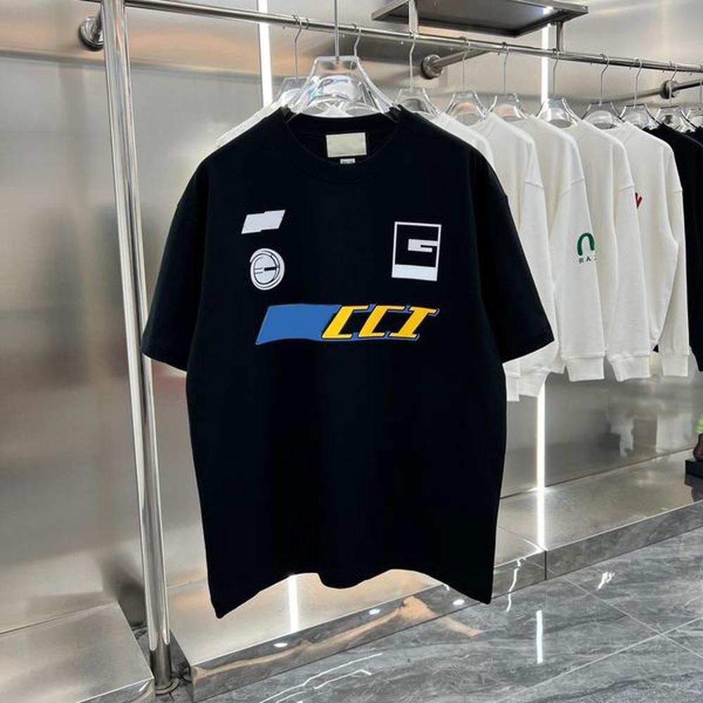 mens tshirt designer tops letter print oversized short sleeved sweatshirt tee shirts Loose fitting clothing cotton summer clothe