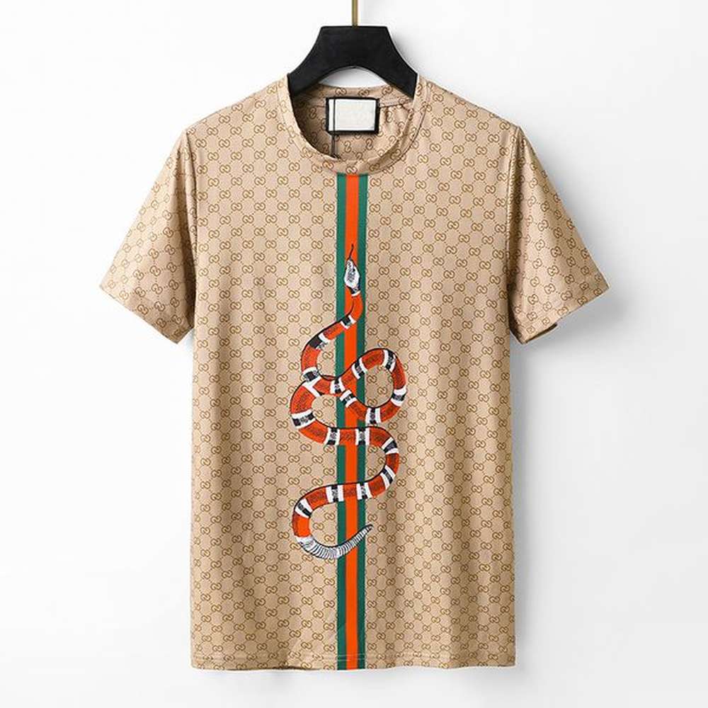 Men's T-shirt designer T-shirt lettering stylist Casual summer breathable clothing men's T-shirt wholesale A5