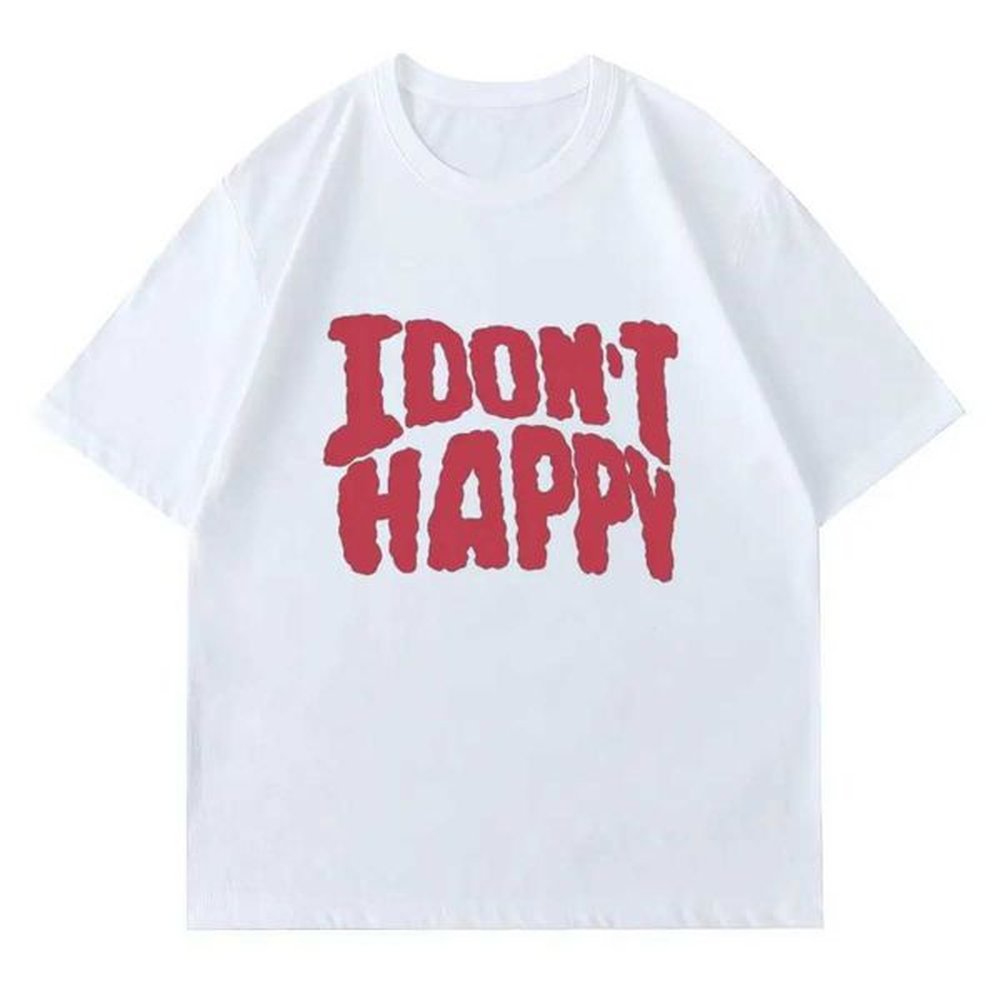 Men's T-Shirts American Retro Pure Cotton T-Shirt In English Minimalist College Style Short Sleeved Men And Women Summer Loose Couple T