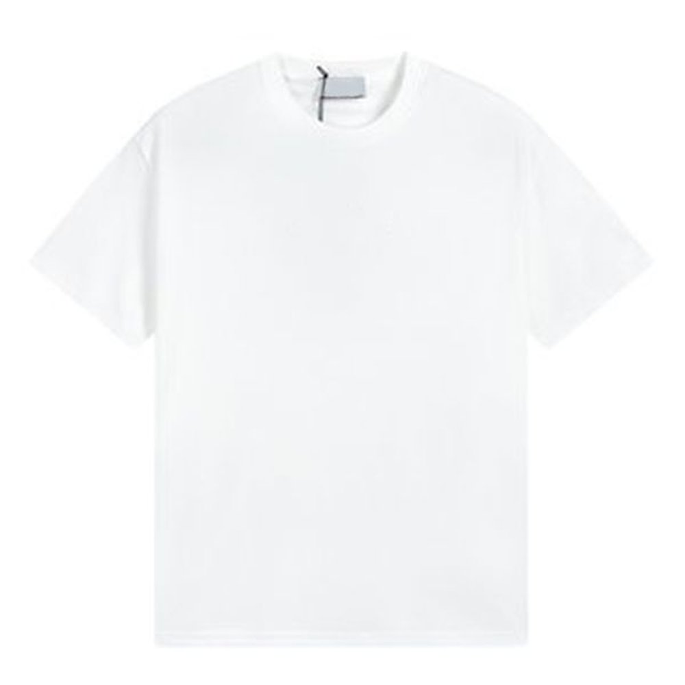 Men's T-Shirts Chest Compass Printed Short-sleeved Letters Pattern Loose Unisex Couples T-shirt