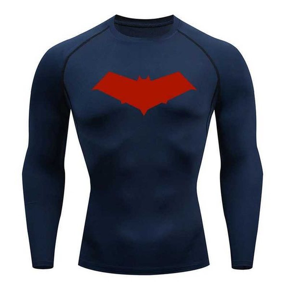 Men's T-Shirts Compression Shirt Men Short Running T Shirt Gym Sports Top Quick Dry Breathable Black Sportswear Bodybuilding Clothing H