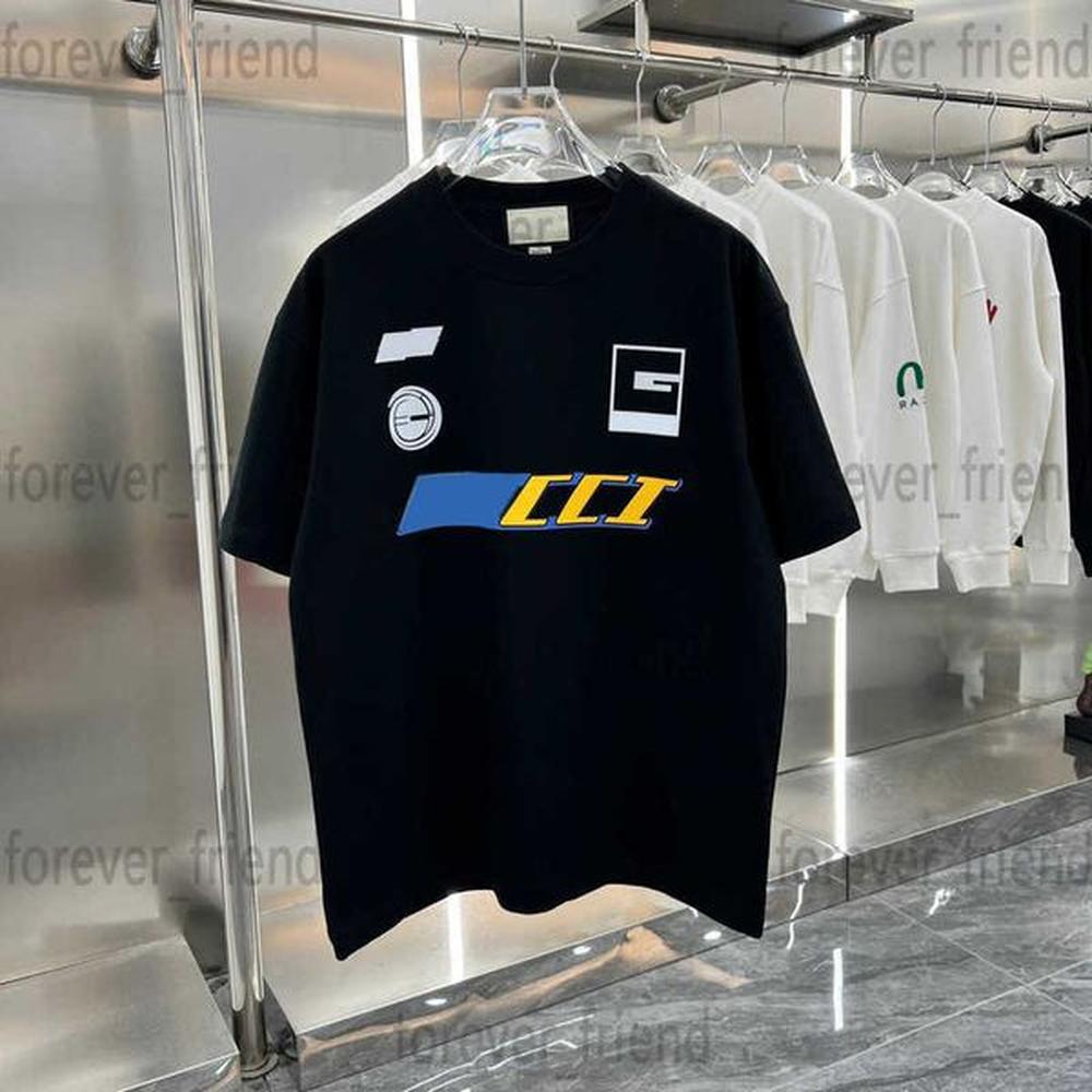 Men's T-Shirts designer mens tshirt tops letter print oversized short sleeved sweatshirt tee shirts Loose fitting clothing cotton summe