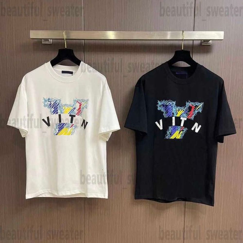Men's T-Shirts designer Summer new high quality clothing brand luxury fashion men's and women's casual T-shirt letter round n