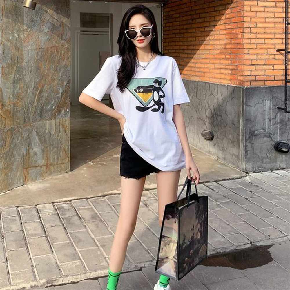 Men's T-Shirts Designer t shirts for women Clothes Fashion Cotton Couples Tee Casual Summer Men Women Clothing PD Brand Classic Letter