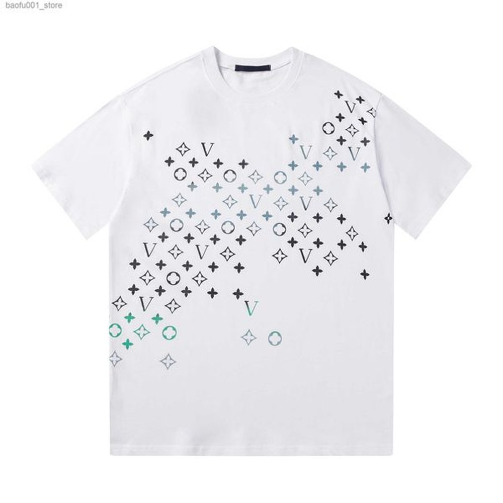 Men's T-Shirts designer tshirt mens womens t shirt high-quality version t-shirt clothing loose tees tops man casual street graffiti swe