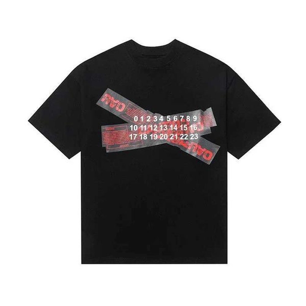 Men's T-Shirts Digital Cross Print Short Sle Classic Casual Loose T-Shirt Fashion Trendy Half Sle Men and Women J241207