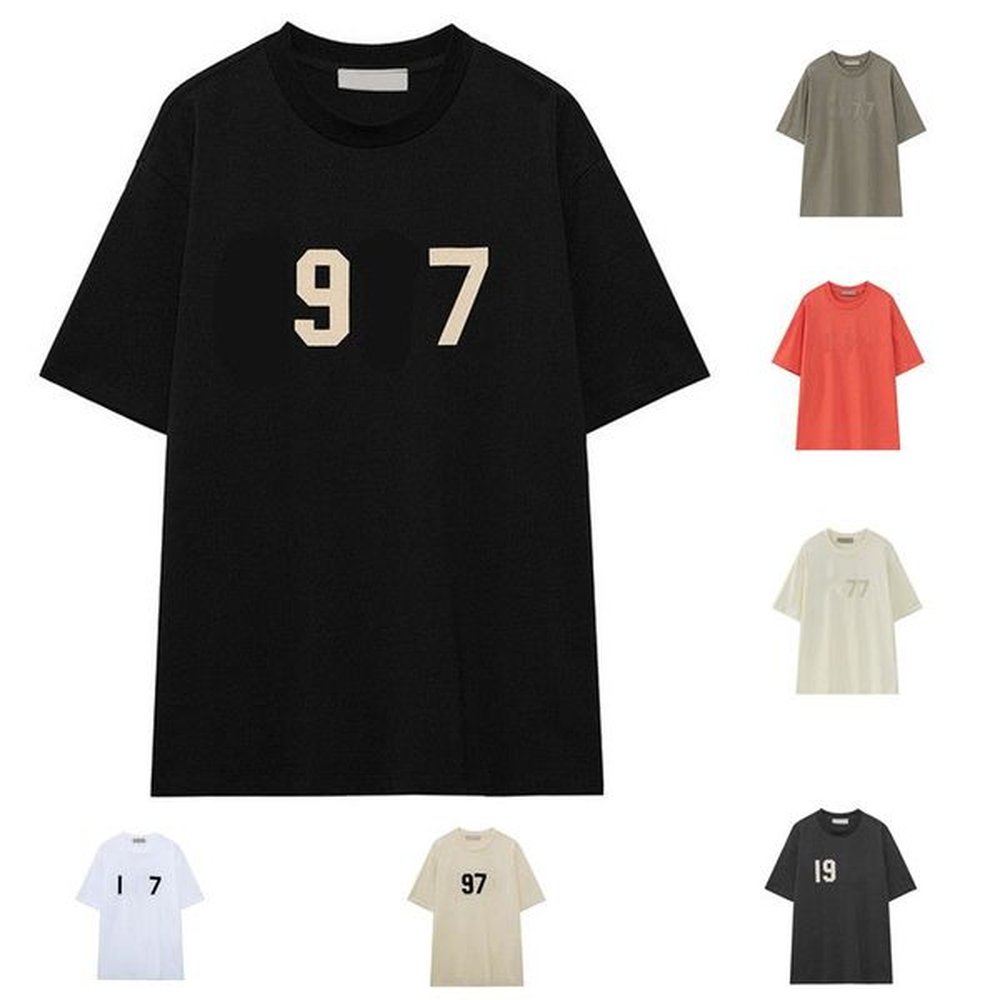 Mens TShirts FOG 1977 mens designer t shirts t shirt men tshirt tshirt cotton tops crew neck breathable short sleeve letter printed men shir