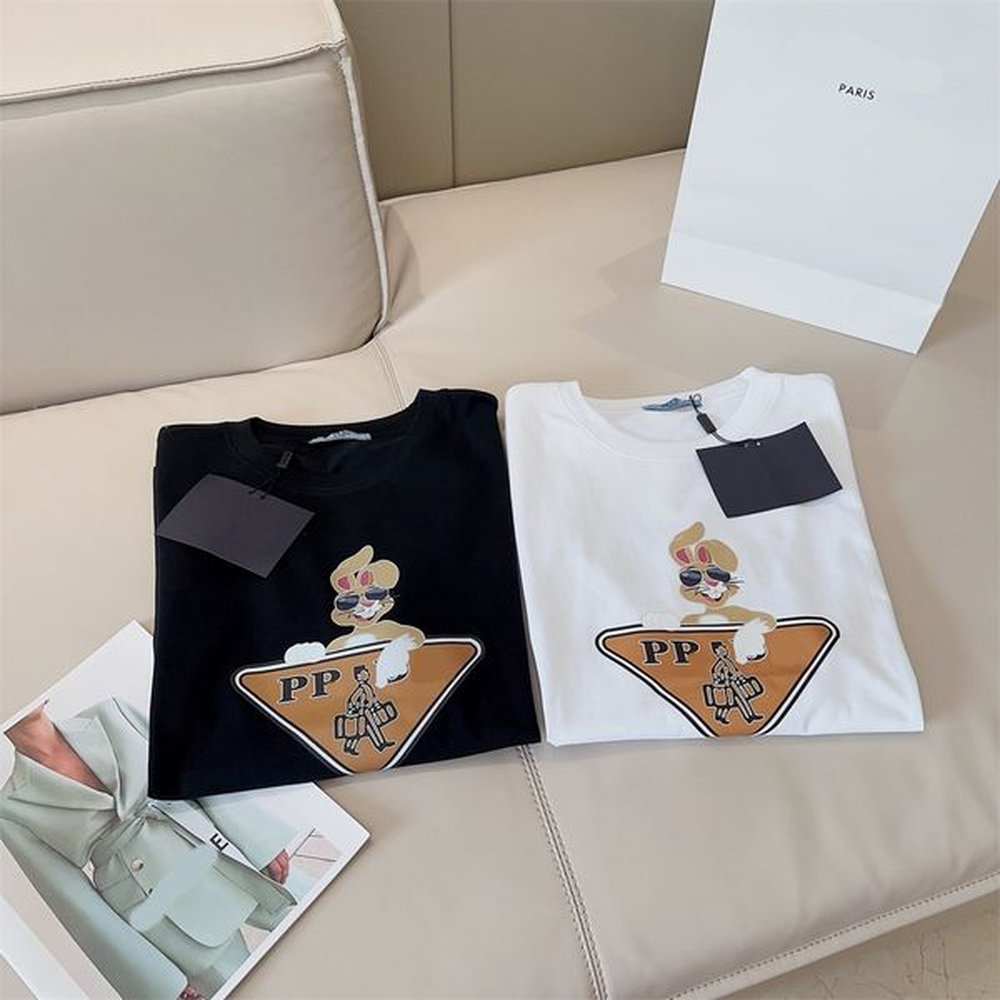 Men's T-Shirts heat press machine for t shirts Designers Clothes Fashion Cotton Couples Tee Casual Summer Men Women Clothing PD Brand C