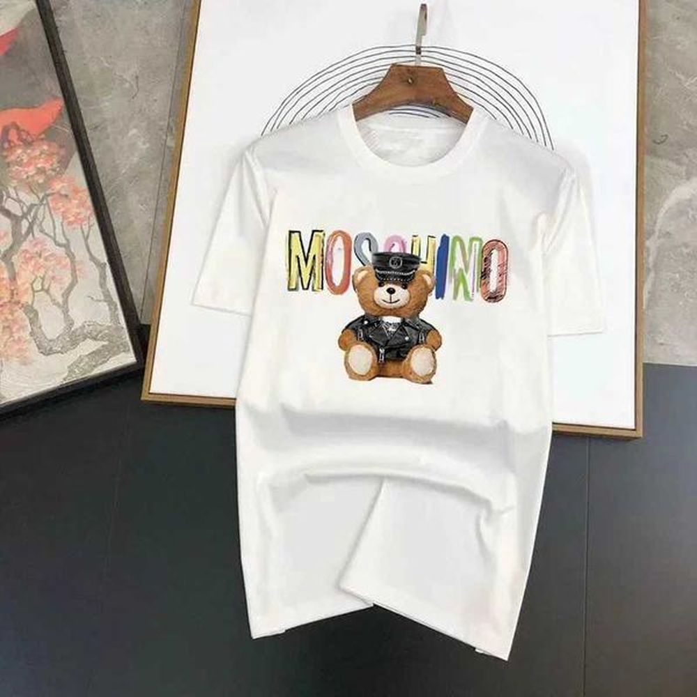 Men's T-Shirts Kids Cute Brand Printed Mens T-Shirt Cotton Tee Summer O Neck Women Short Sleeve High Quality Tops Casual Oversize Stree