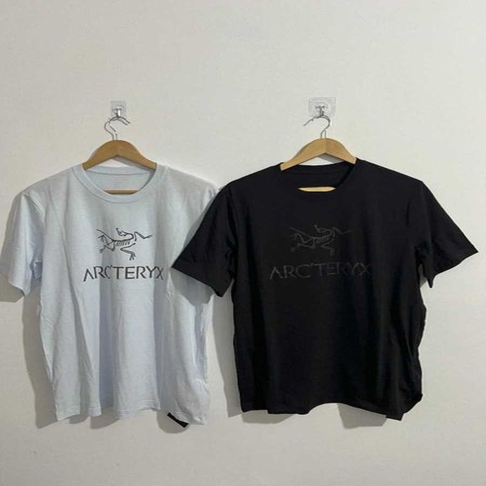 Men's T-Shirts Mens and Womens Cotton T-Shirt Brand Arcword Letter Large Print Crew Neck Short Slve Fashion Casual Mens Y241220C1EM