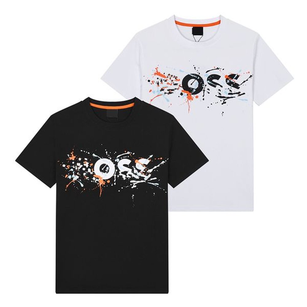 Men's T-Shirts Mens designer summer new cotton printed letter anime T-shirt crewneck top mens clothing M-3XL S25211