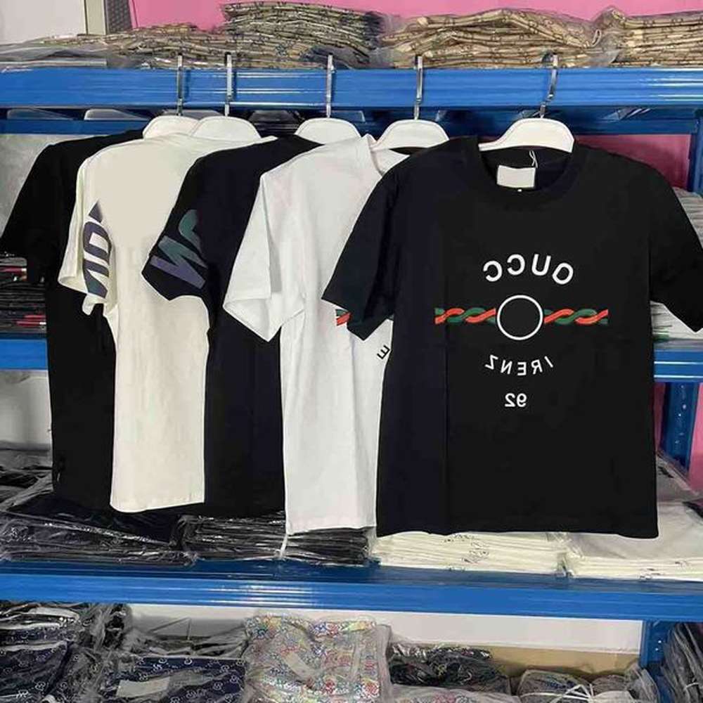 Men's T-Shirts 2024 Mens T Shirt Designer For Men Casual Woman Shirts Strt Women Clothing Crew Neck Short Slve Ts 2 Color Man tshirt To