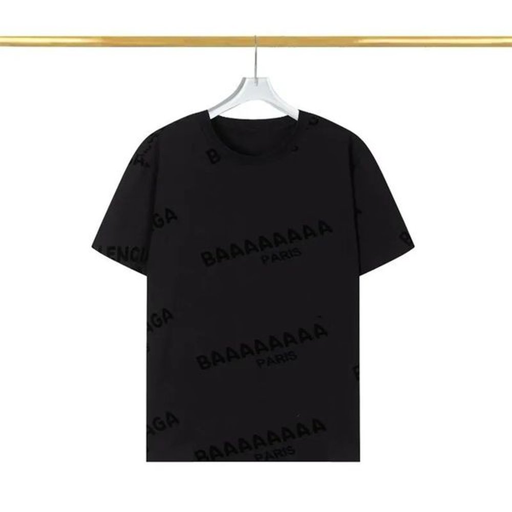 Men's T-Shirts mens t shirt designer men tees pure cotton round neck casual short sves padded clothes printed cartoon with the same par