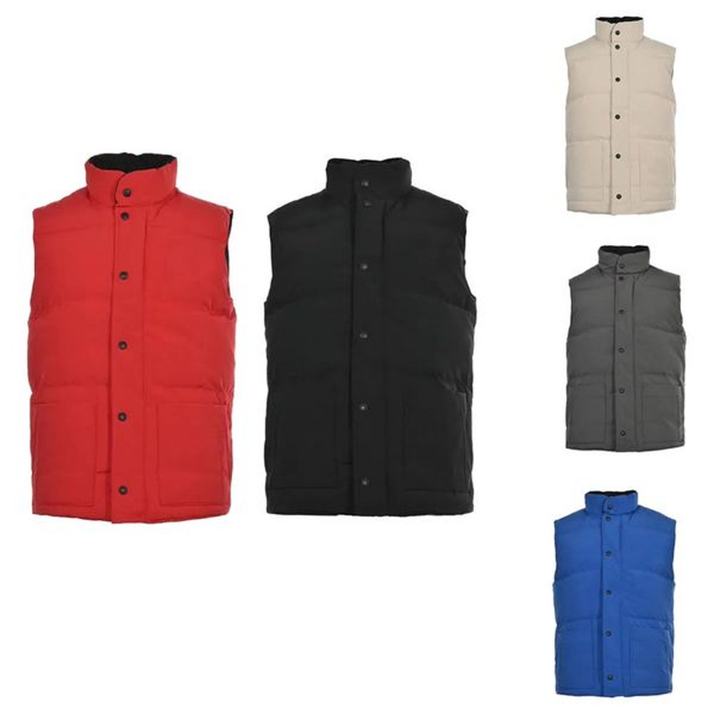 Men's Vests Gilet Mens 2024 Puffer Vest Womens Body Warmer Jacket Designer Luxe Sveless Outdoor Winter Coat H250109