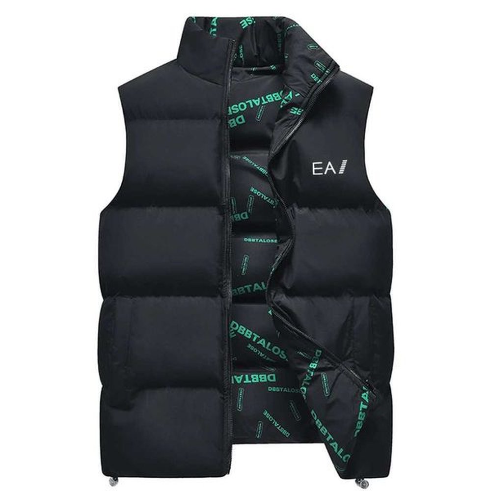 Men's Vests Mens double-sided vest winter sveless jacket thick and warm sports fashion top casual streetwear jacket sports jacket H2411