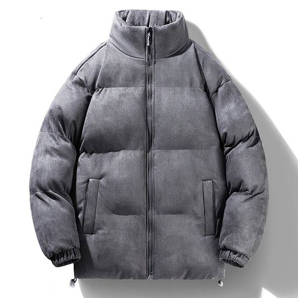 Mens winter jacket thick warm jacket fashionable hooded park jacket 241121