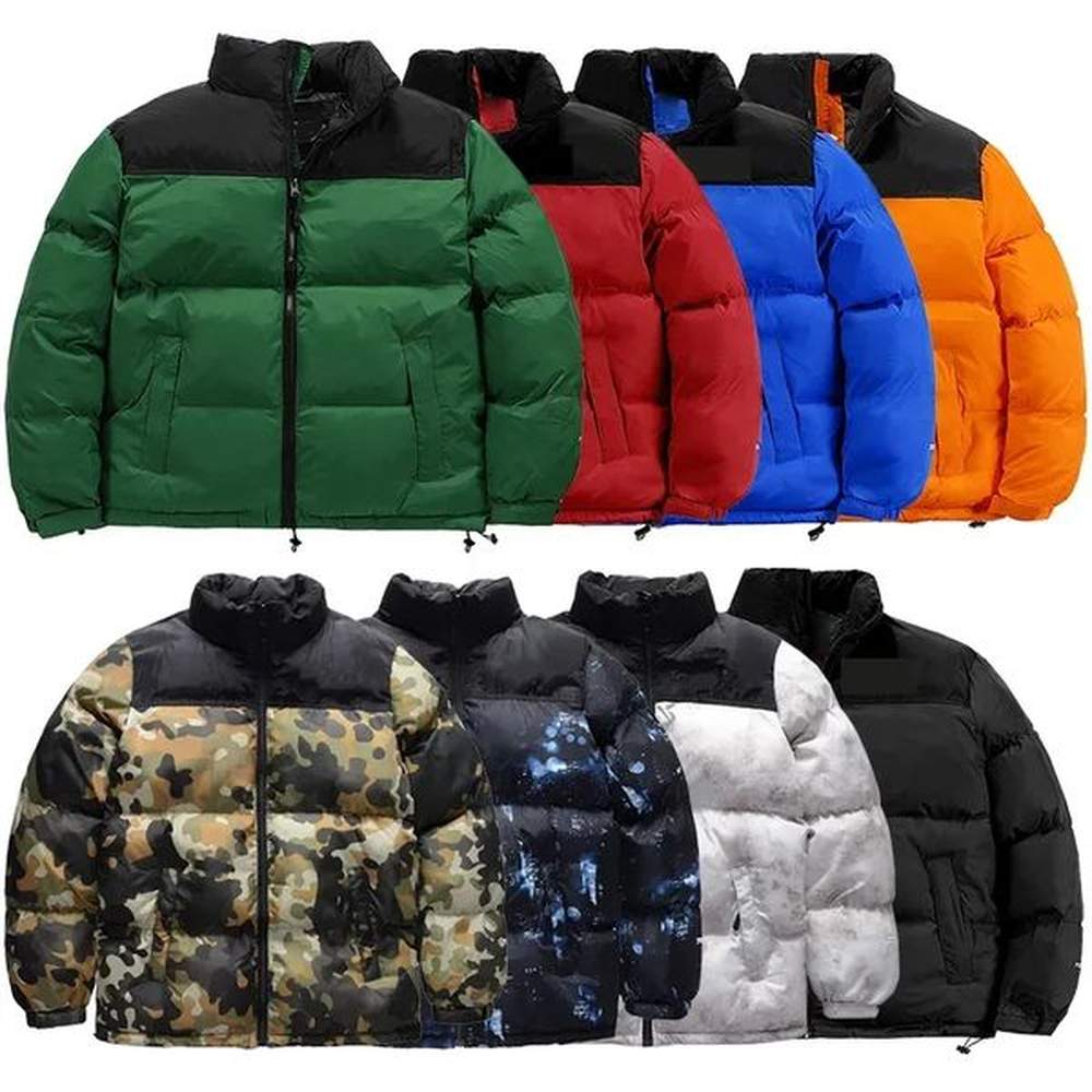 Mens winter Jackets Women splice Down hooded embroidery Down Jacket Warm Parka Coat Men Puffer Jacket Letter Print Outwear Multiple Colour p