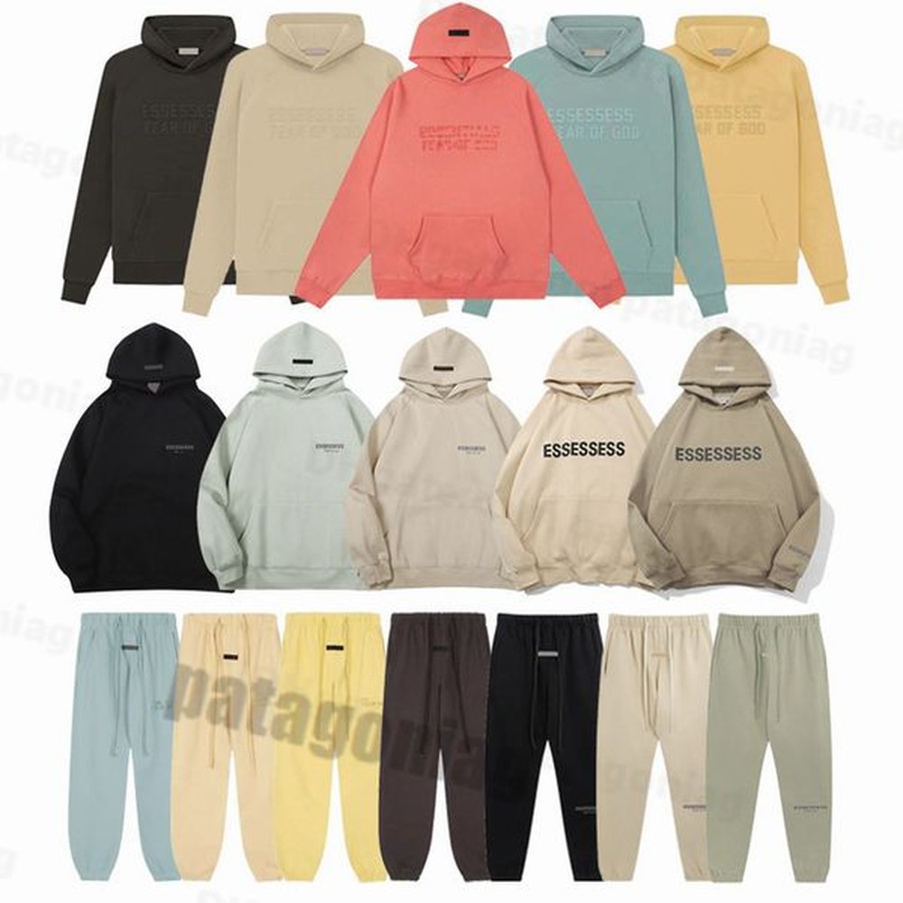 Mens & Women Hoodies essentialsweatshirts Designer Essent Fashion Loose essentialclothin Streetwear Clothing Essen Lovers Street Tracksuit e