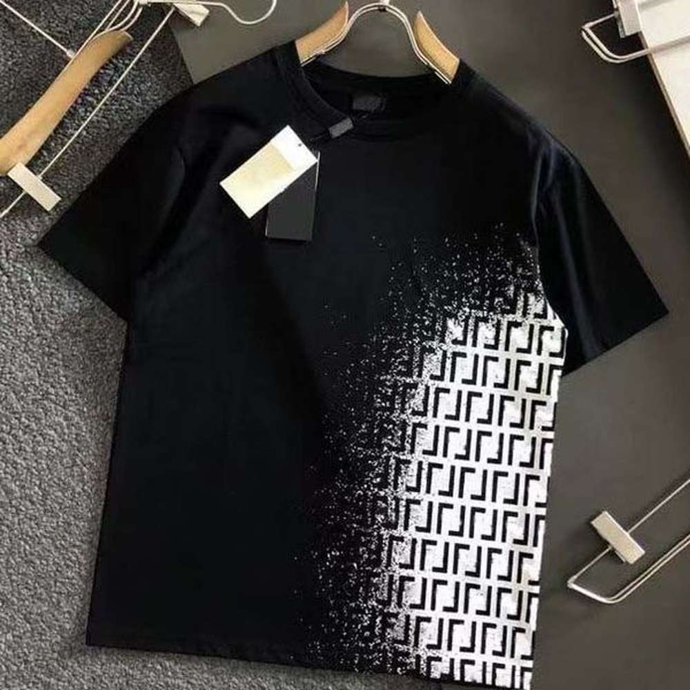 Men's Women's Designer Letter Print Short Sleeve T-Shirt Cotton Summer Top