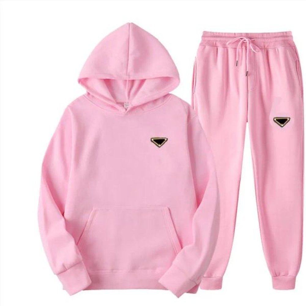 Mens Womens Tracksuit Fashion Sweatsuit Men Two Piece Hiphop Trousers Male Streetwear Womens hoodie Letter Print Size S-3XL