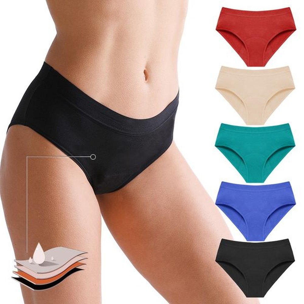 menstrual panties women layer very abundant flow period panties