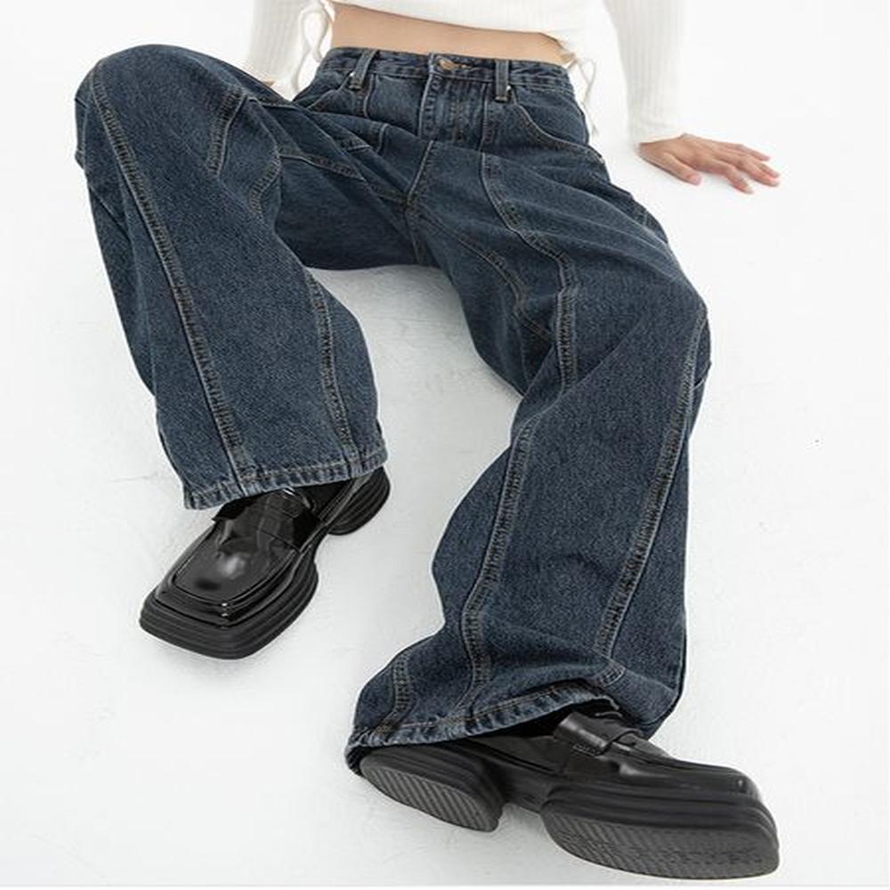 mina buy funny women streetwear casual high waist pants korean