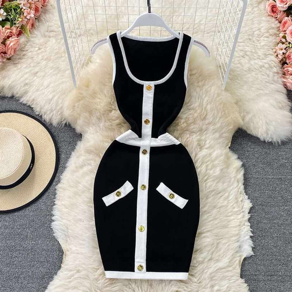 mingyuan french tank top skirt new summer collection waist