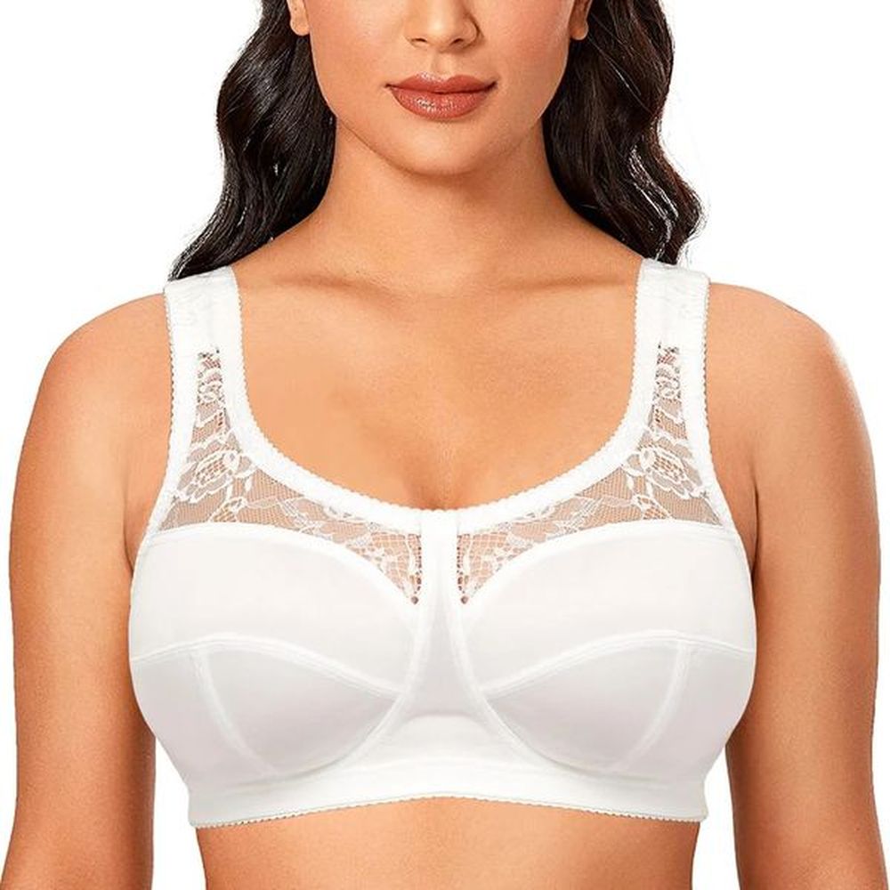 minimiser bra for women sexy lace large size non padding
