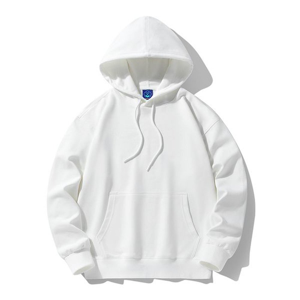 MM01071 Spring and Autumn Men's Loose Tops Hoodies Solid Color Pullovers