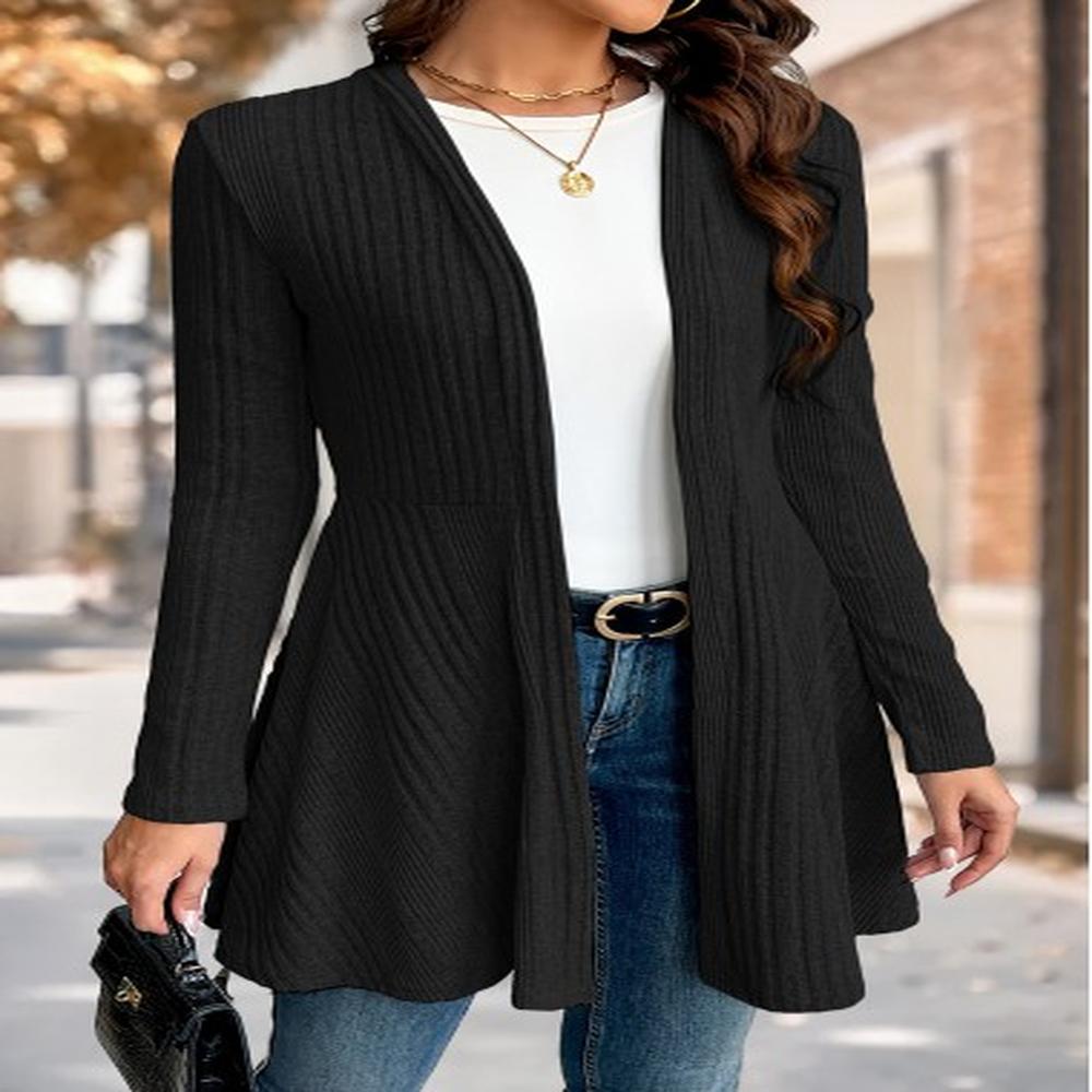 modlily black knit cardigan xxl