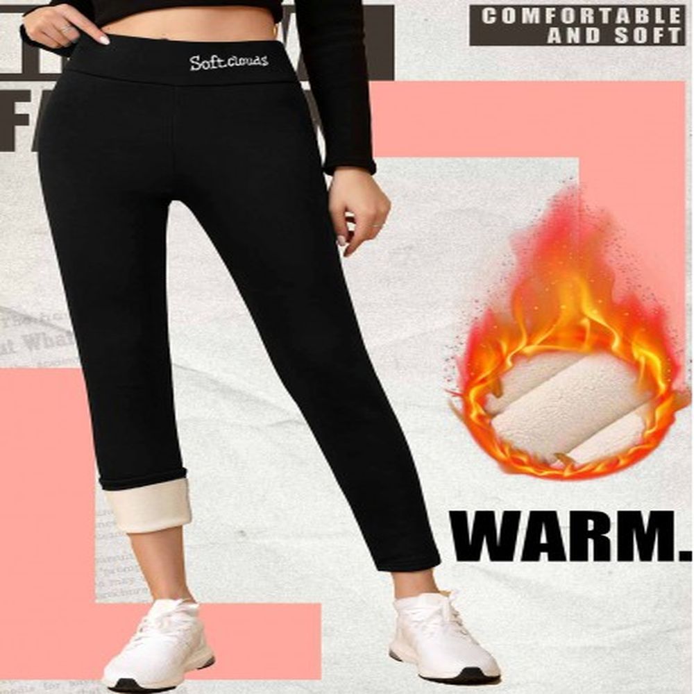 modlily black letter print high waisted ankle length leggings