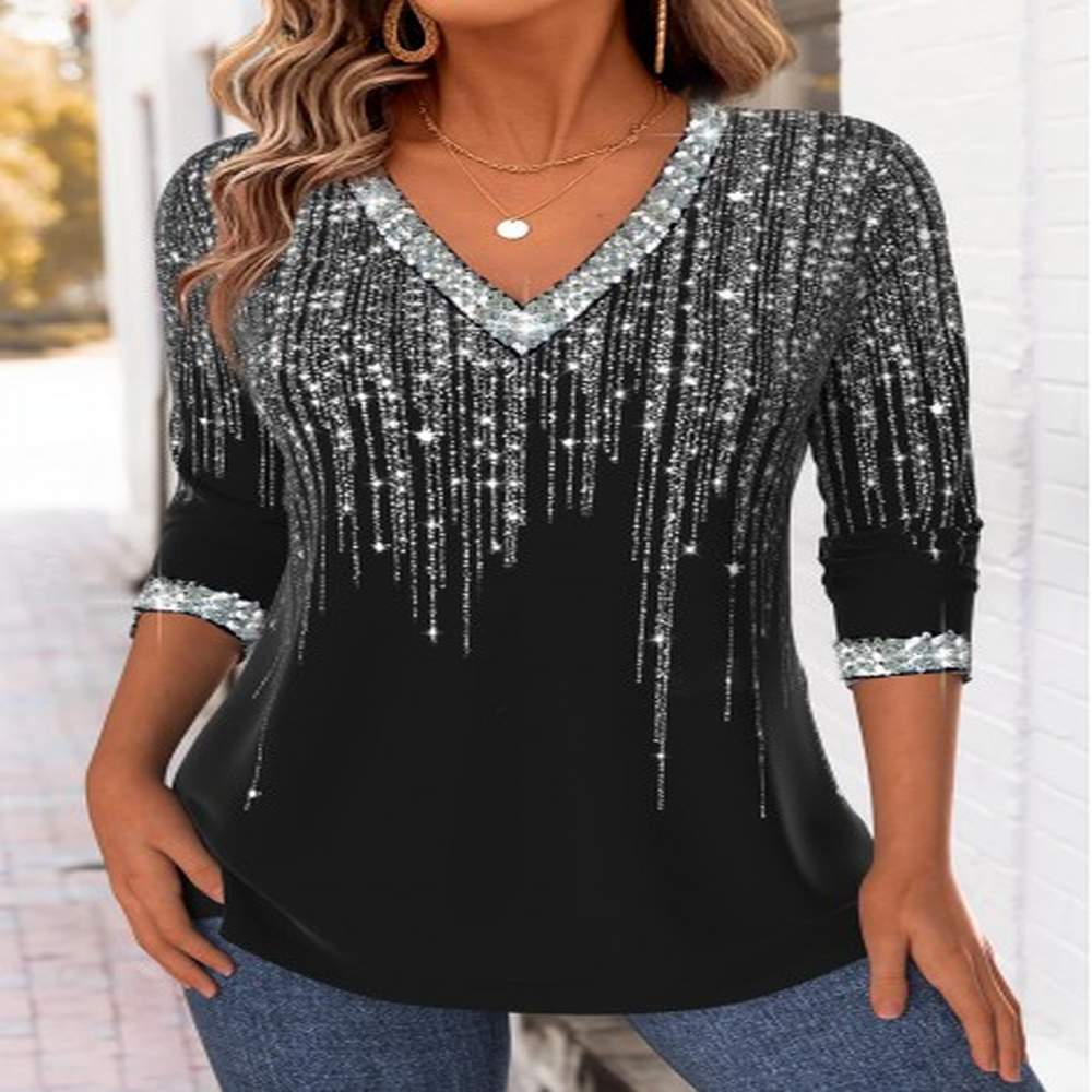 modlily black tummy coverage ombre long sleeve t shirt