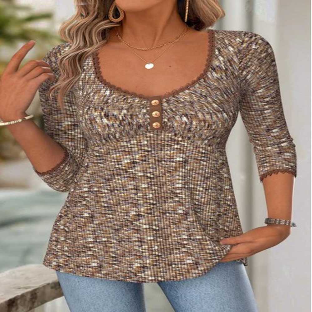 modlily dark coffee tummy coverage long sleeve t shirt