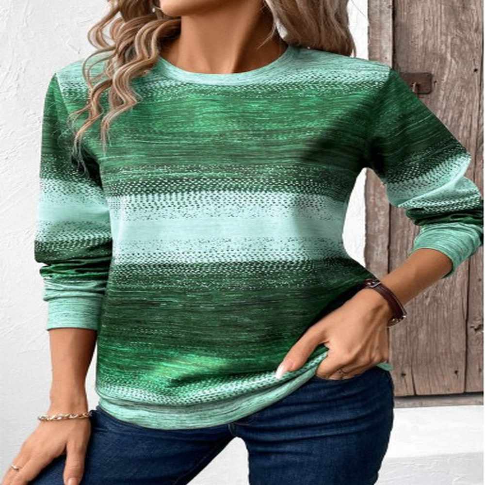 modlily green patchwork tribal print long sleeve sweatshirt s