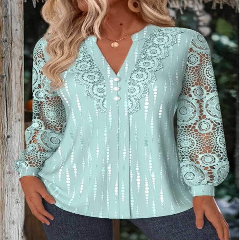modlily mint green tummy coverage geometric print long sleeve shirt