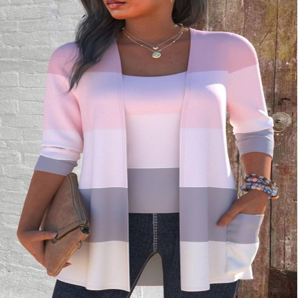 modlily plus size pink two piece cardigan and tank top