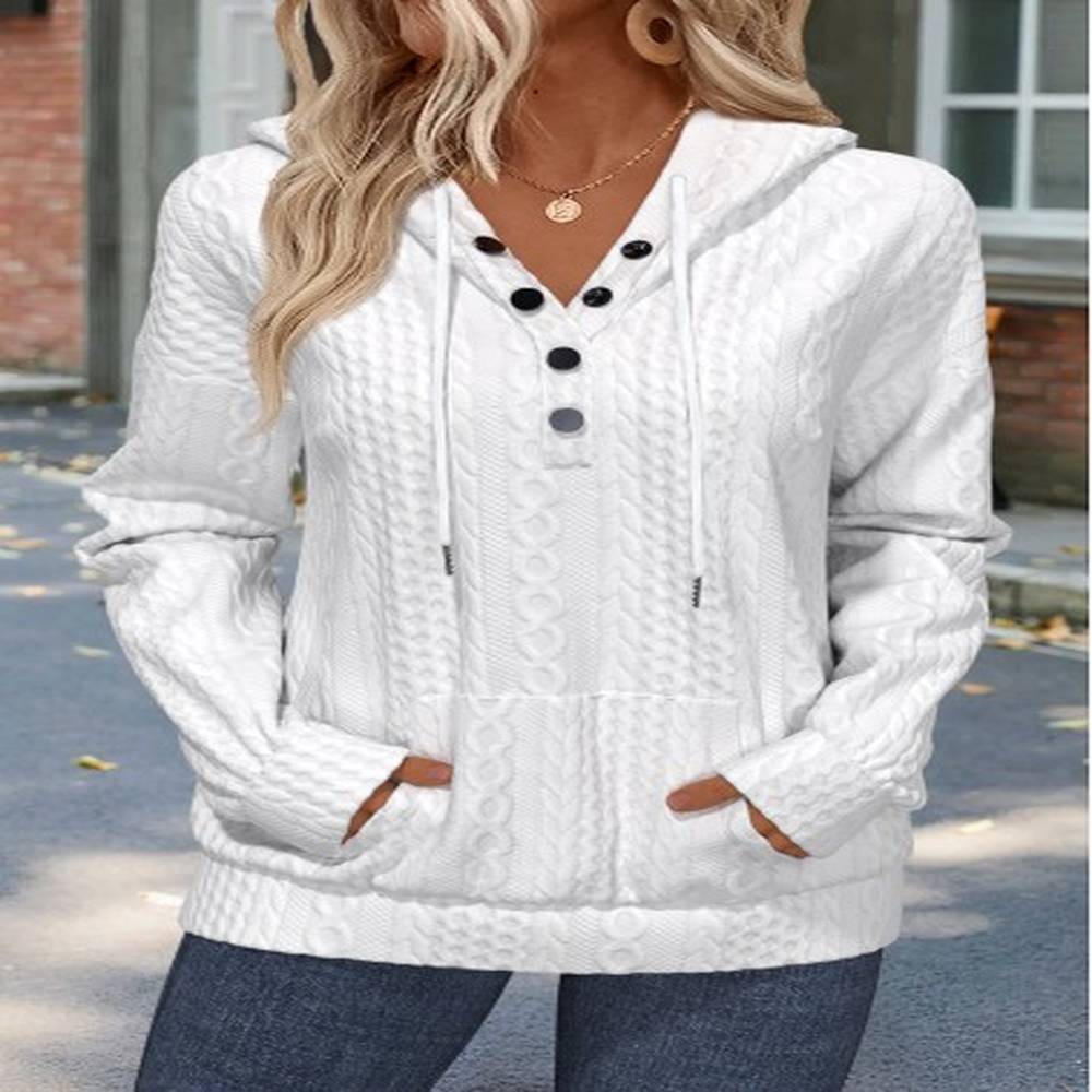 modlily white tummy coverage long sleeve hoodie xxl